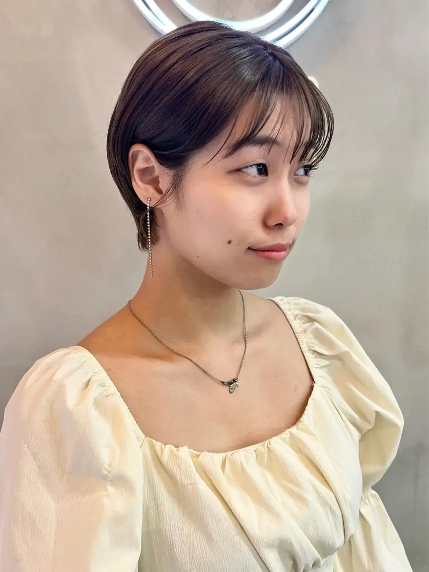 ショート 三浦澪矢/ ショートカットモデルのヘアスタイル