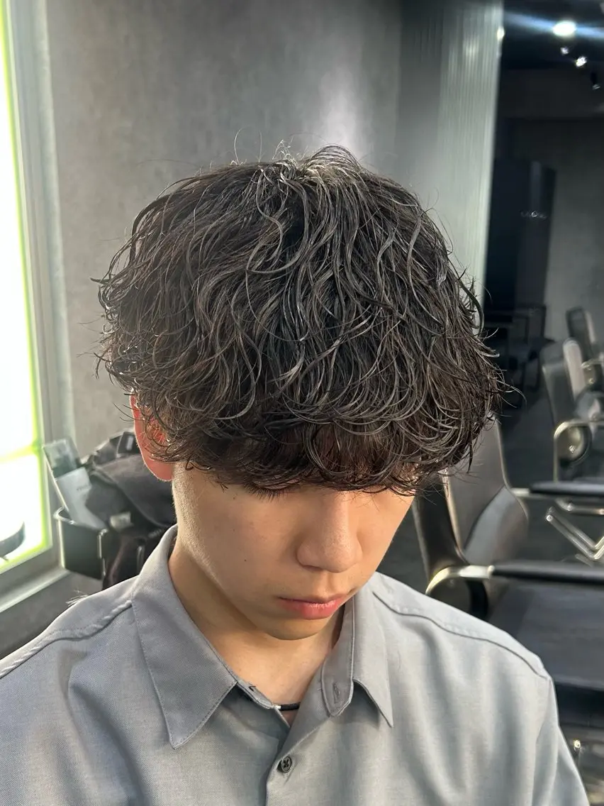 パーマ メンズ カット パーマ ヘアセット パーマ支持率No.1 ❤️‍🔥安成弾のヘアスタイル