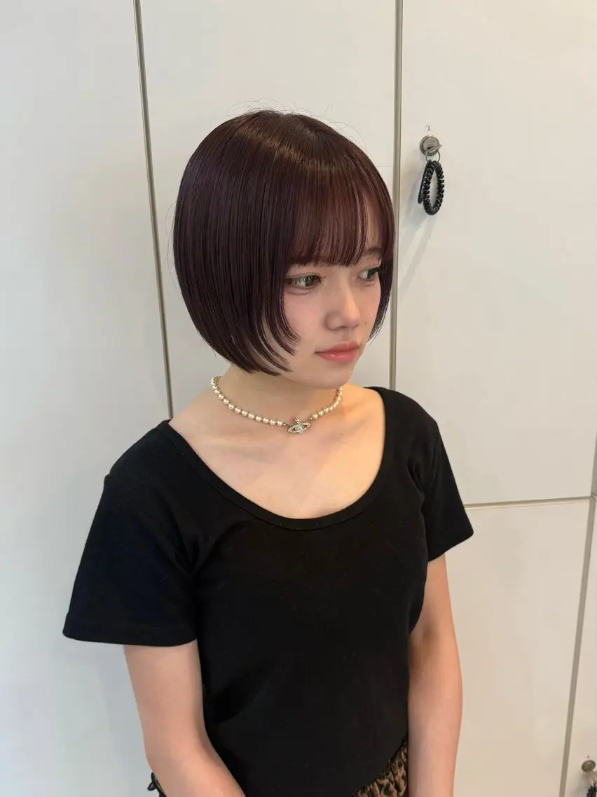 ショート カラー カット ヘアカラー neneka レイヤー/パーマのヘアスタイル