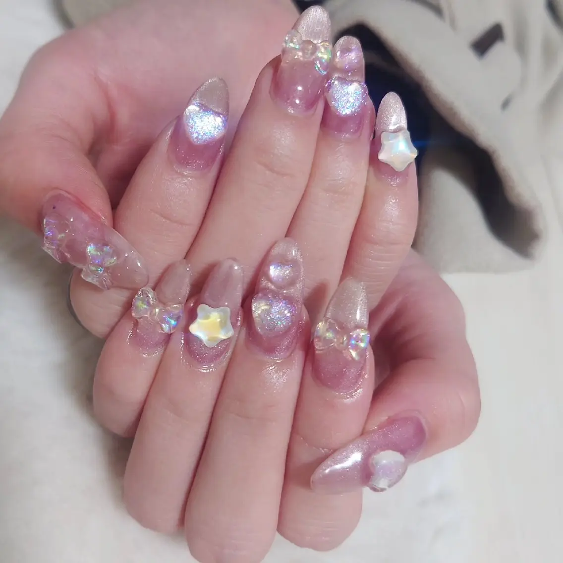 ネイル マグネットネイル ハンドネイル NailSalon Kotillのネイルデザイン