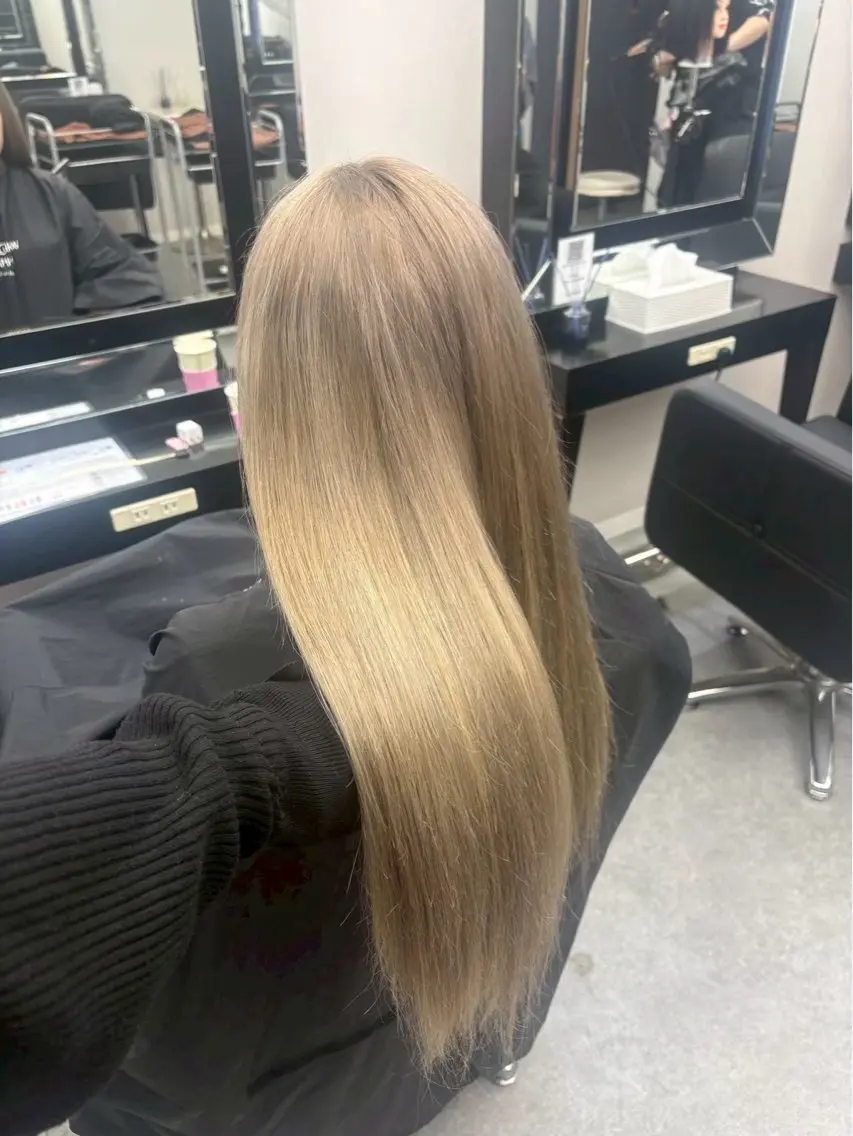 カラー ダブルカラー mana ♡モデル募集♡のヘアスタイル