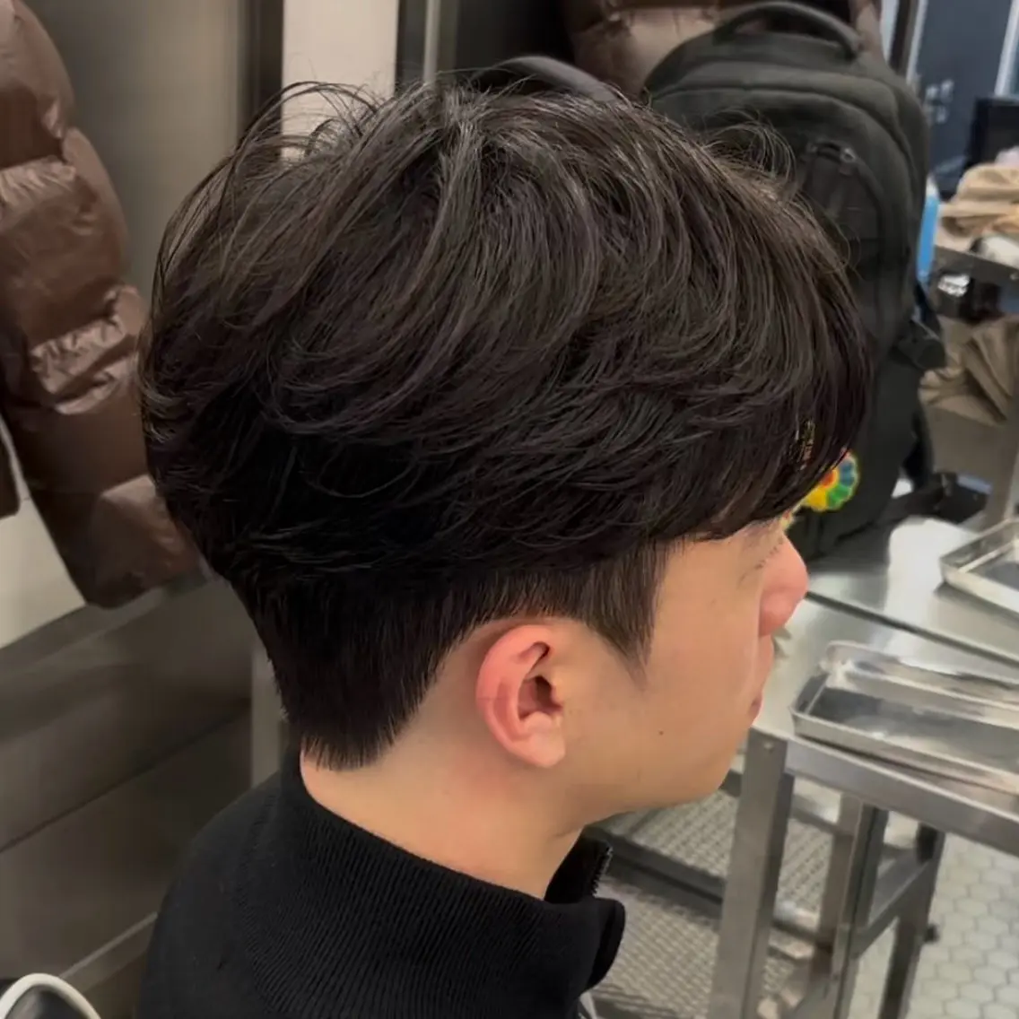 メンズカット+ダウンニュアンスパーマ🇰🇷の写真