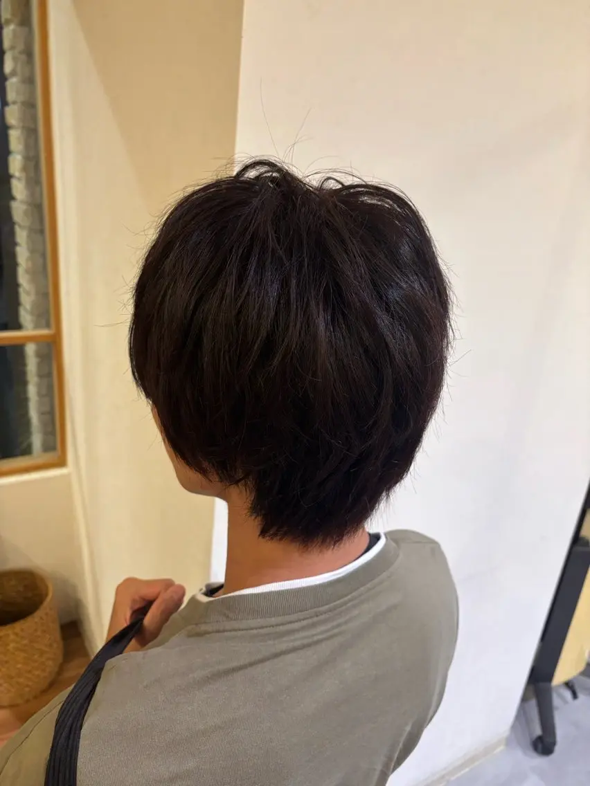 カラー 透明感カラー 永山 日菜のヘアスタイル