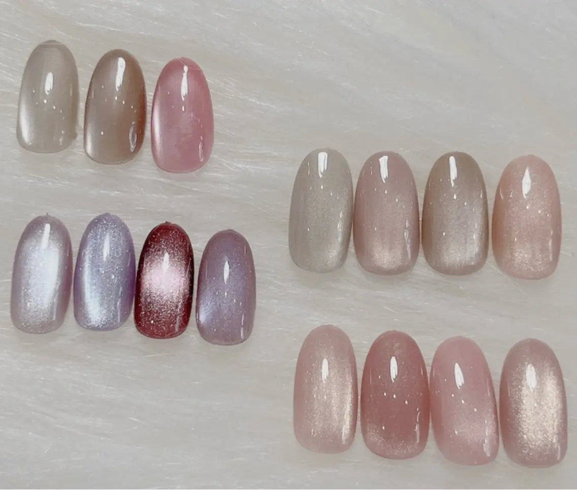 ネイル マグネットネイル ハンドネイル フットネイル 福岡⭐︎春吉 tiara nailのネイルデザイン