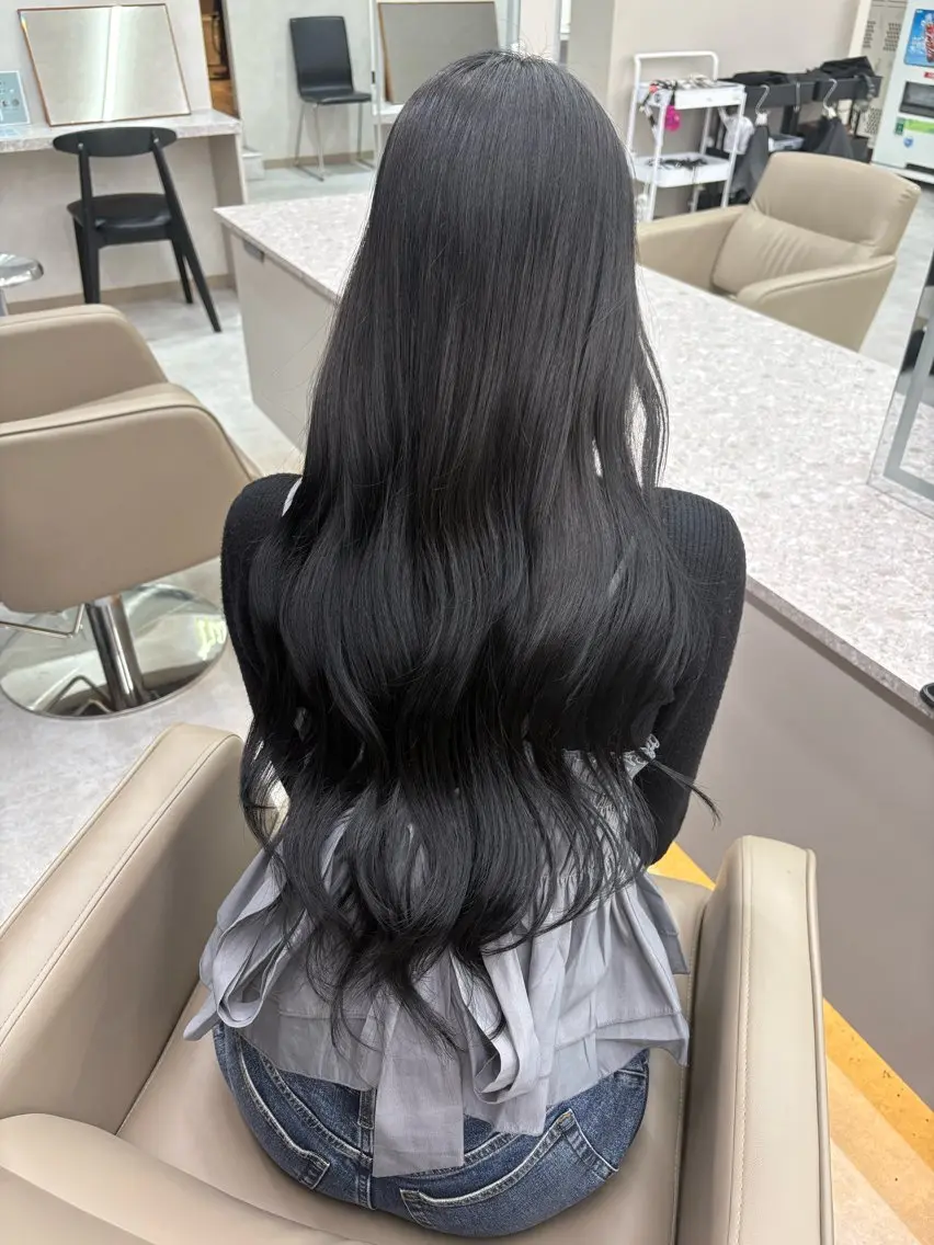 ロング ヘアカラー トリートメント すずか ／艶感カラー🪽🫧のヘアスタイル