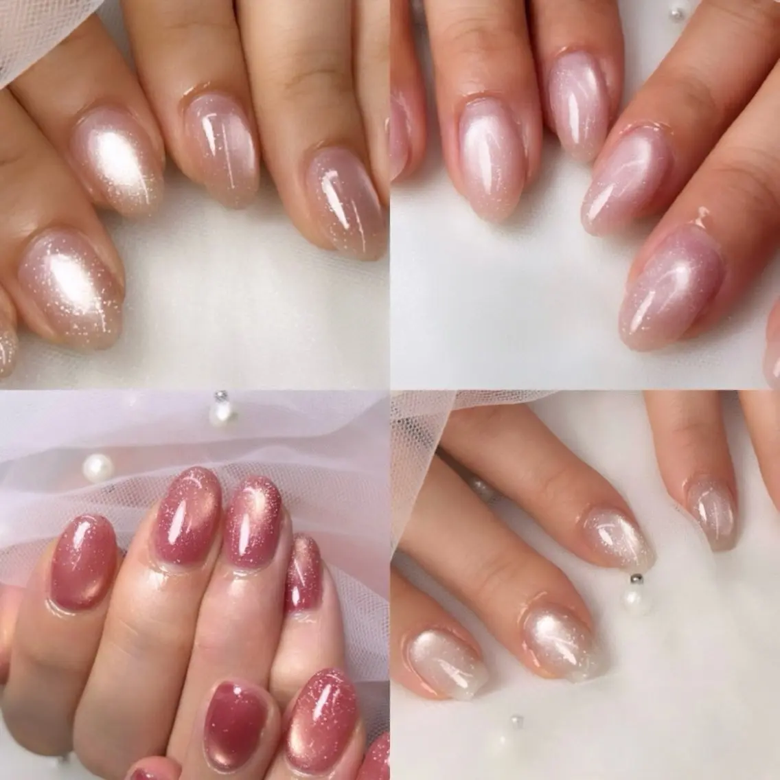 ネイル ハンドネイル ネイル/耳つぼ /新ホワイトニングのネイルデザイン