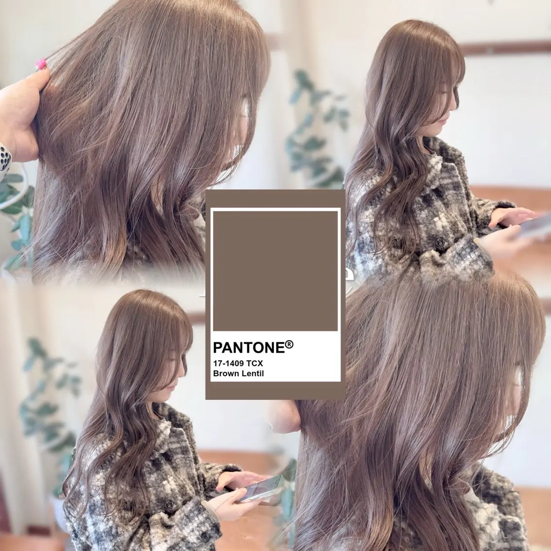 ロング カラー カット ヘアカラー MEGU/layer cut/透明感カラーのヘアスタイル