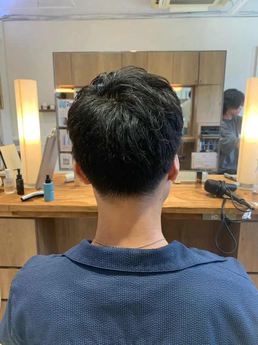 メンズ 刈り上げ 庄司 沙羅のヘアスタイル