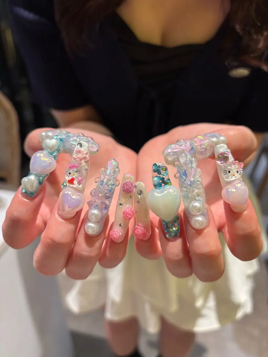 ネイル ハンドネイル ZEST kalon RINAのマツエク・マツパデザイン
