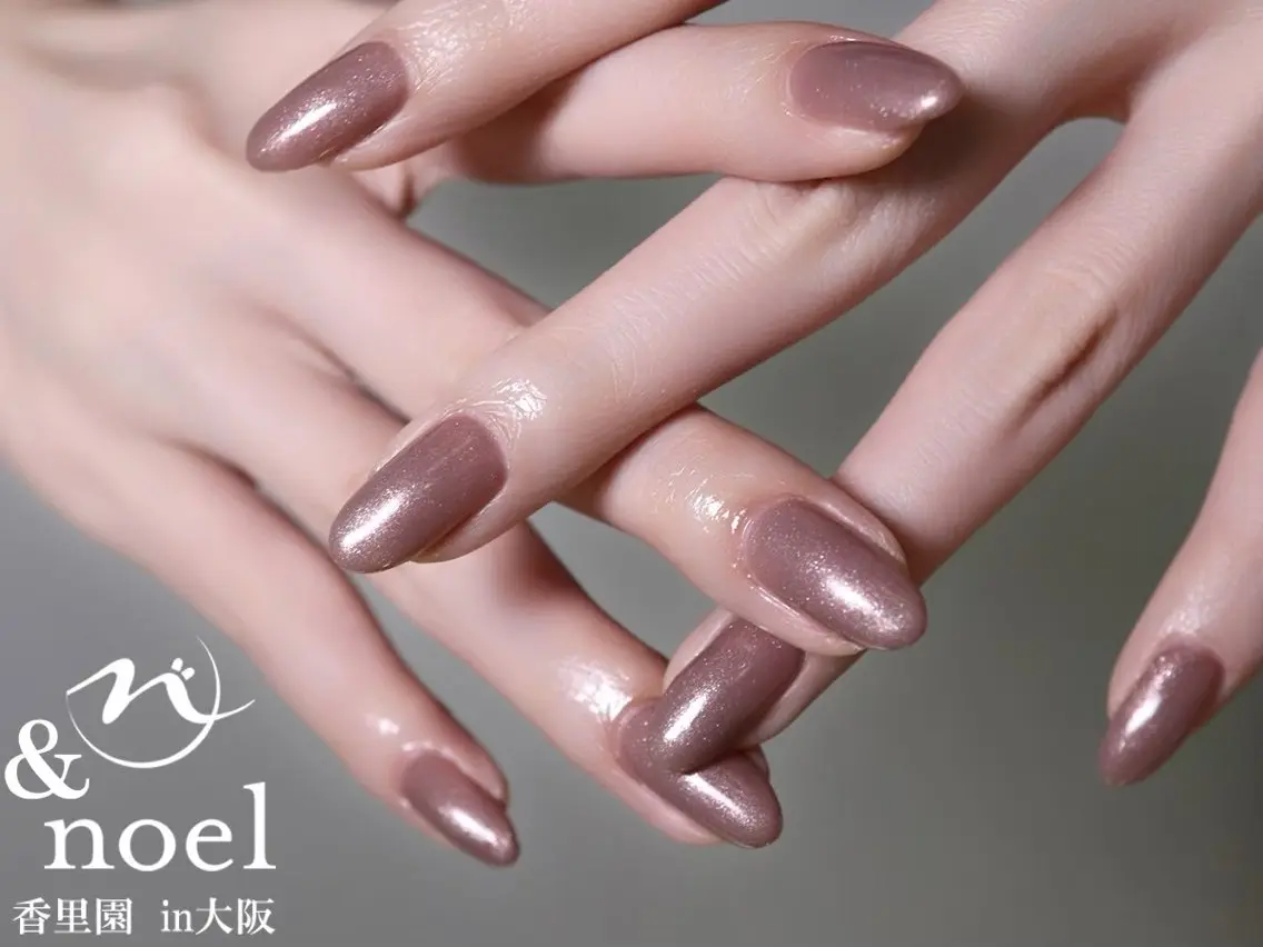 ネイル オフィスネイル ワンカラーネイル シンプルネイル ハンドネイル ハンドケア Nailsalon &Noelのネイルデザイン