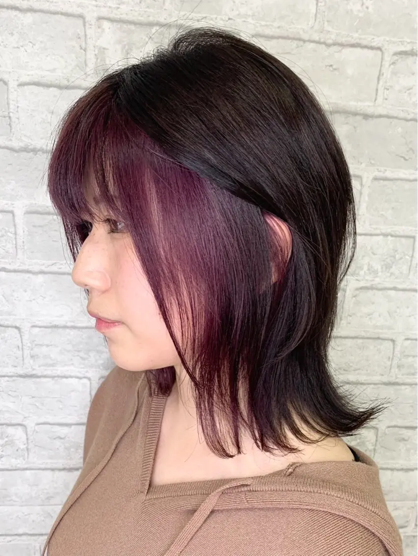 ミディアム カラー ヘアカラー marshu / Yukaのヘアスタイル