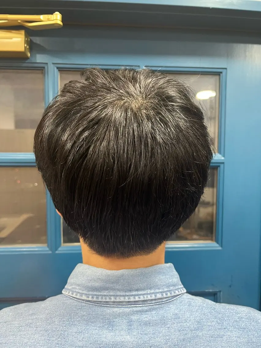 ショート カット 縮毛矯正⚡️カラー いいじまのヘアスタイル