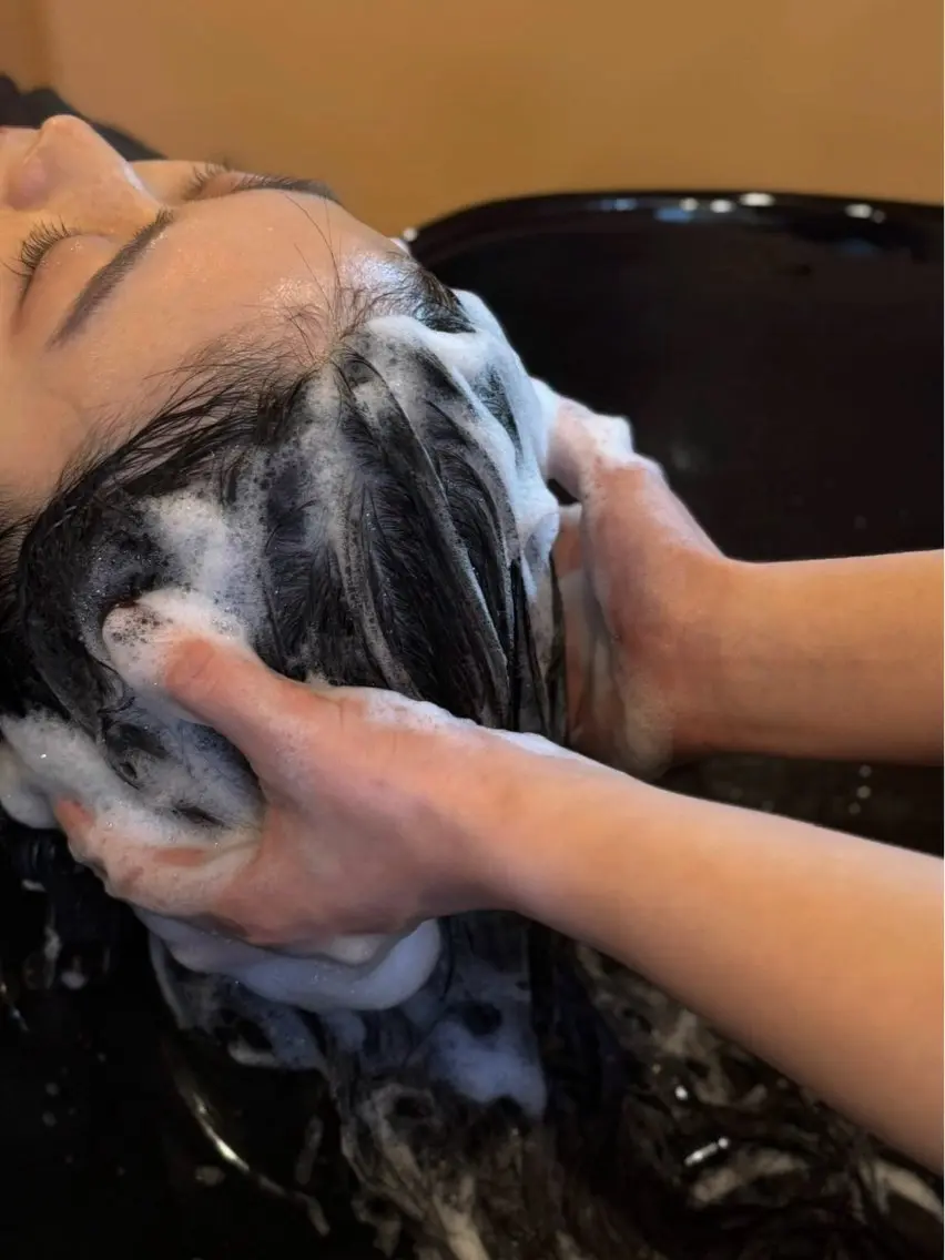 ヘッドスパ SOU理美容所 ネネのヘアスタイル