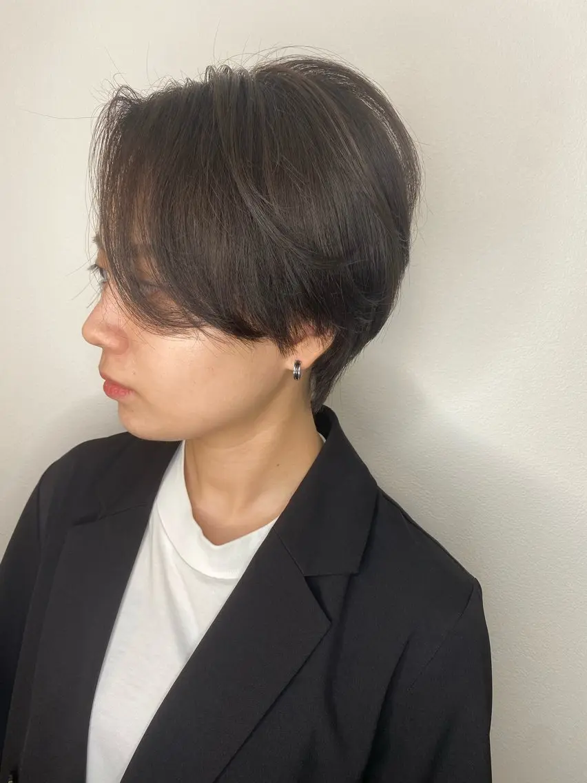 ショート ショートヘア カット ヘアカラー トリートメント Hiroshi ヒロシのヘアスタイル