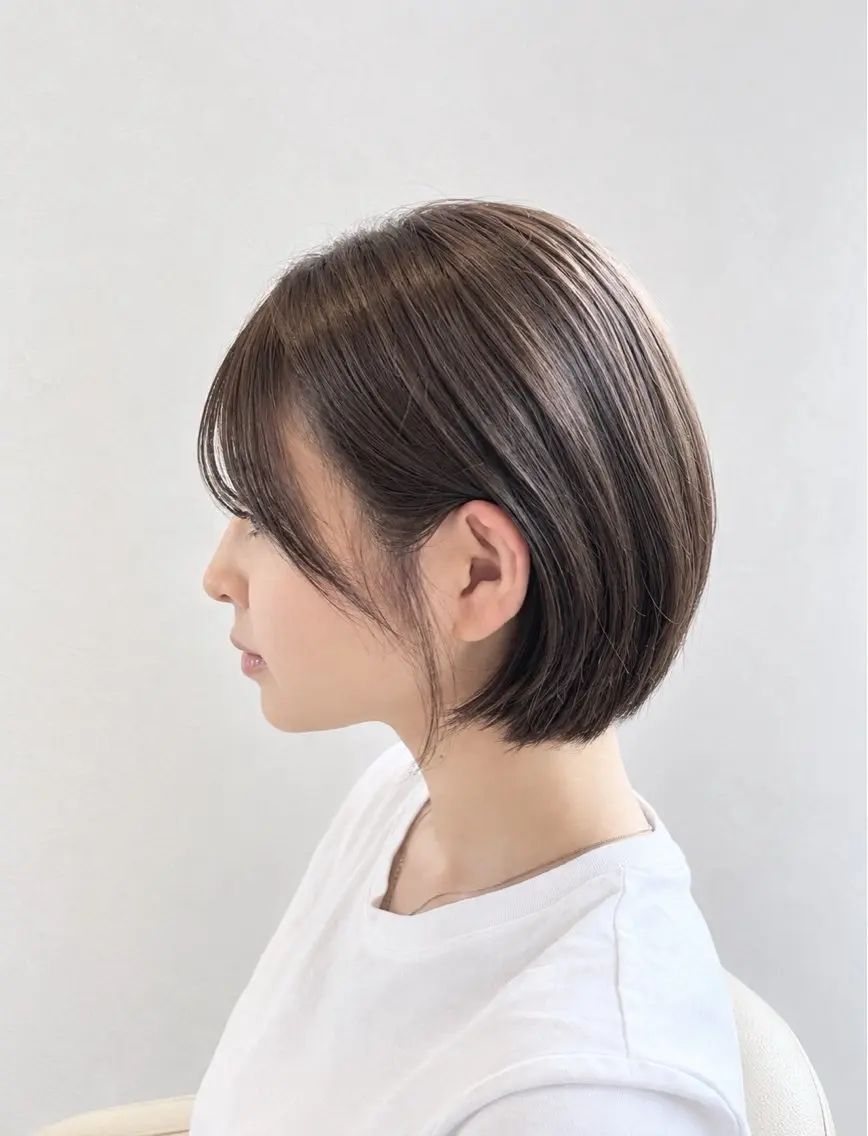 ショート カラー カット ヘアカラー 艶髪カラー/髪質改善 細貝 舞利のヘアスタイル
