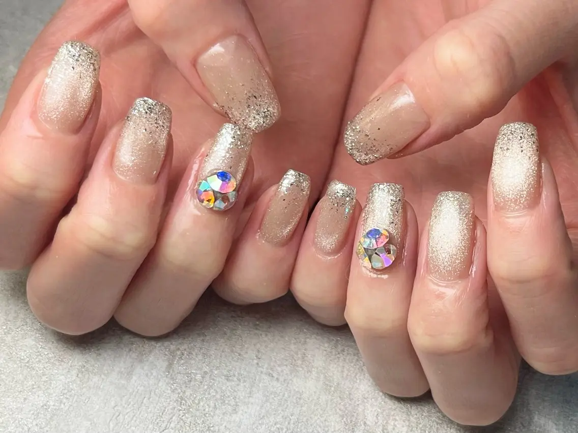 ネイル ハンドネイル Queennail 北堀江Yumiのネイルデザイン