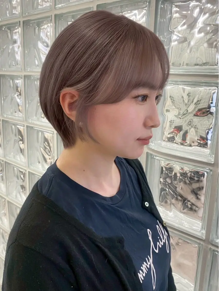 ショート ショートボブ ボブ ショートヘア ショート/レイヤー/ カットモデル/カズのヘアスタイル