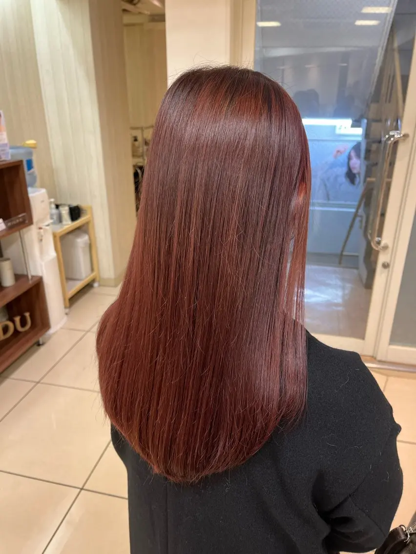 ロング カラー カット ヘアカラー モデル募集中🌟 ふくむらのヘアスタイル