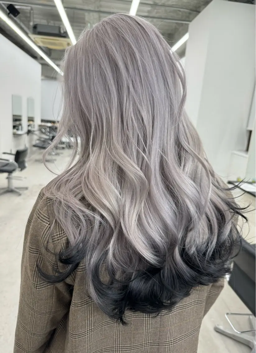 カラー ブリーチ 透明感カラー ハイトーンカラー ヘアカラー ブリーチ/ハイトーン 名古屋栄 リカのヘアスタイル