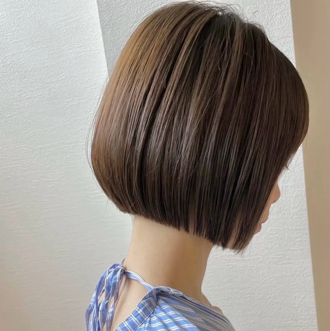 ✂️ボブカット➕内部補修トリートメント🩶🖤の写真