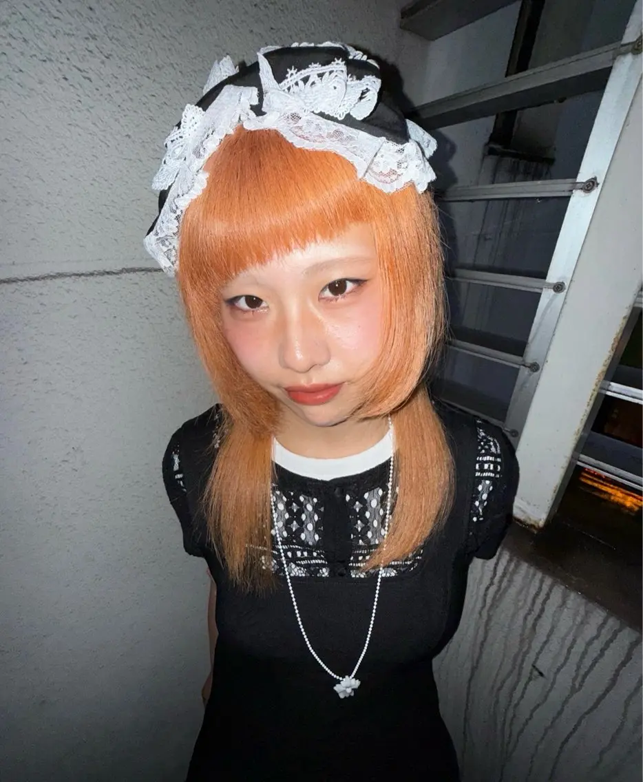 ロング カラー カット ヘアカラー 似合わせ痩せるカット 透明感カラー/たけるのヘアスタイル