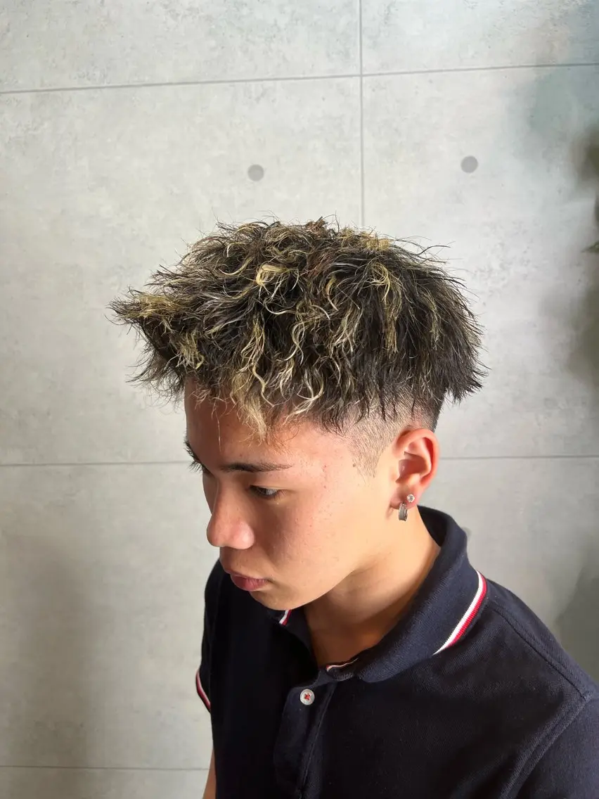 カット＋ケアパーマの写真