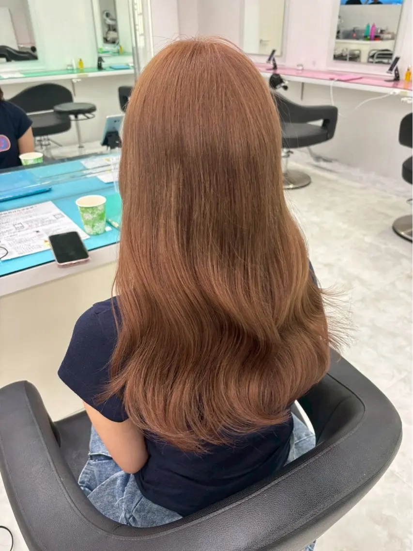 ロング カラー ヘアアレンジ ヘアカラー ヘアセット 🧸ミルクティー特化 🧸MASAKIのヘアスタイル