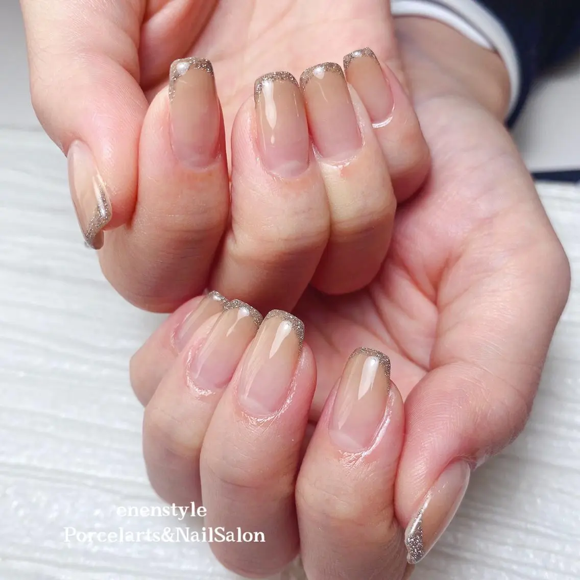 ミディアム ネイル 🐾enen style 🐾のネイルデザイン