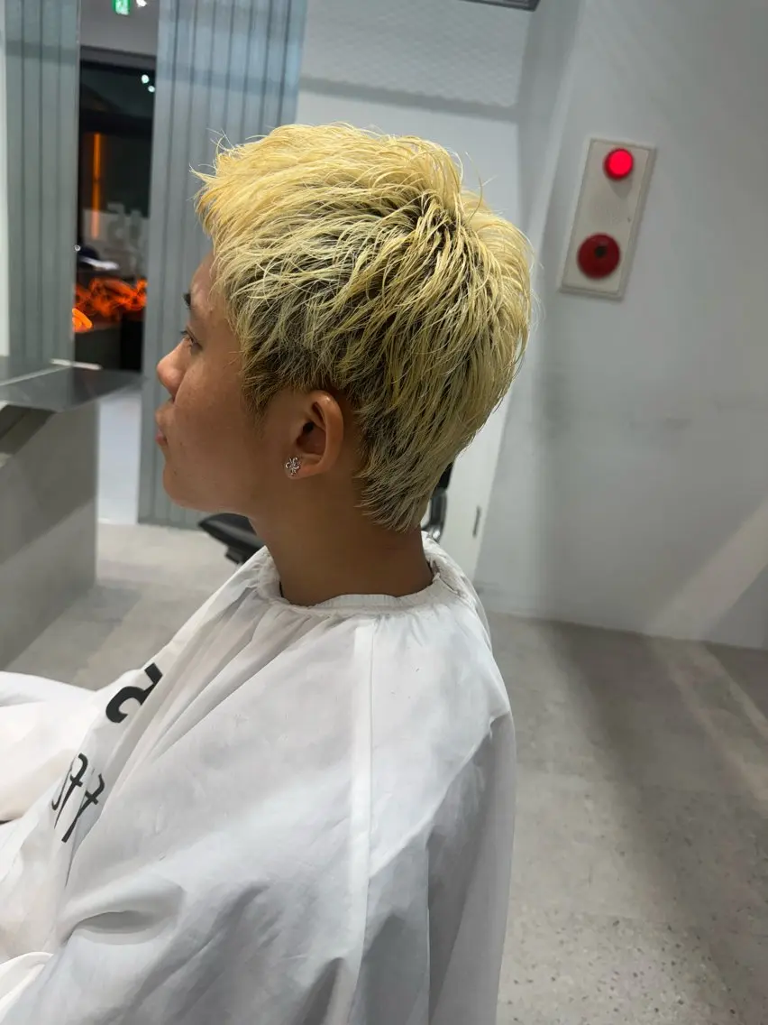 ショート ショートヘア 荘司 佑斗のヘアスタイル