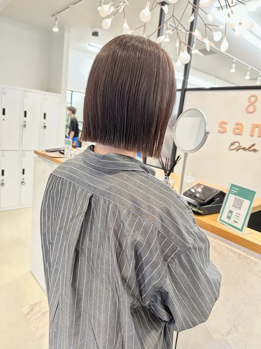 ミディアム くろかわ まいのヘアスタイル
