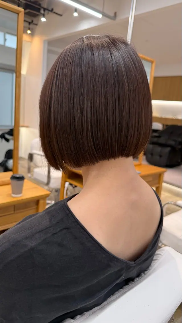 ショート カラー ボブ 縮毛矯正 髪質改善カラーサロン 代表　KOHEIのヘアスタイル