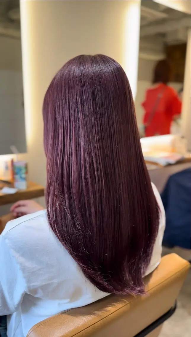 カラー ヘアカラー 加賀美 幸乃のヘアスタイル