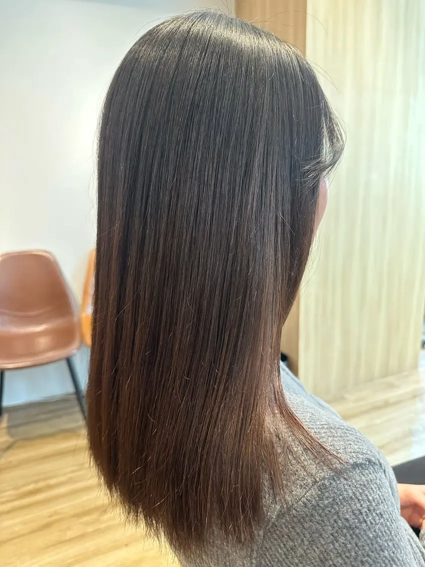 ロング パーマ カット 縮毛矯正 ✨✂️Nori ✂️✨のヘアスタイル
