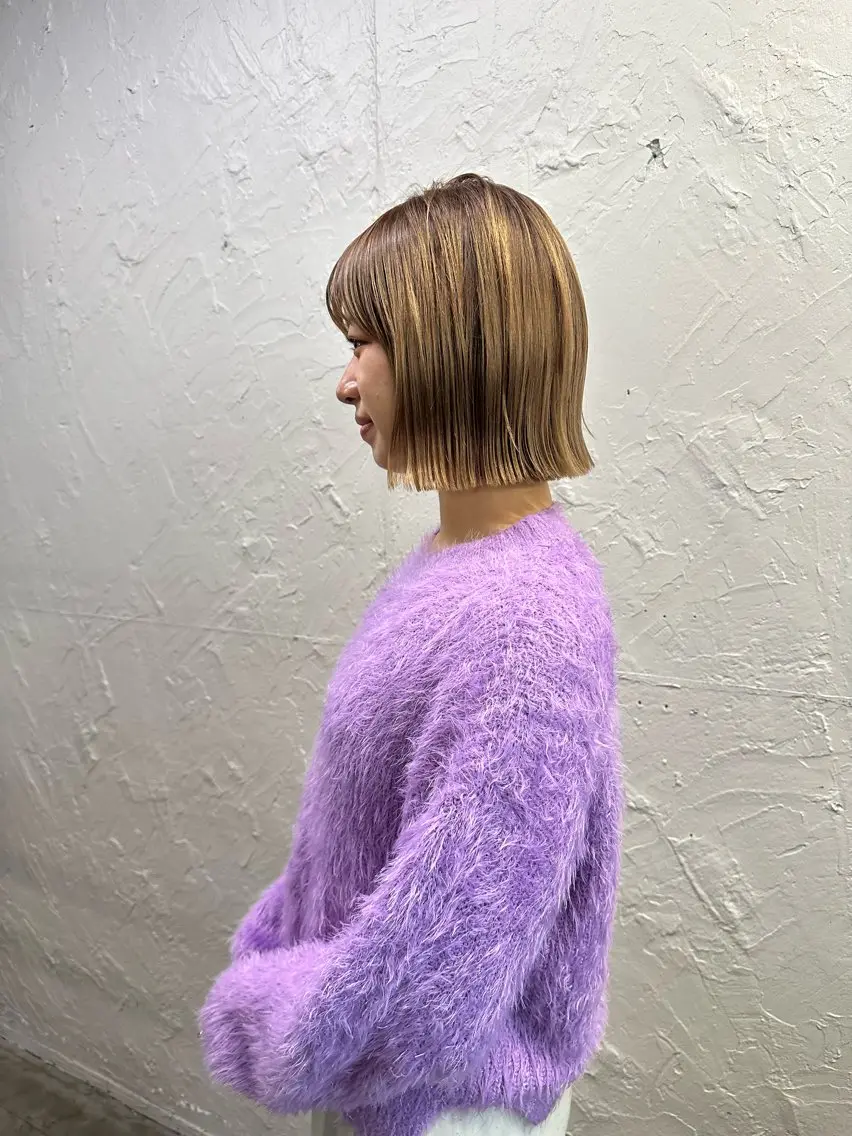 ショート ハッシュカット🎀 レイヤーカットのヘアスタイル