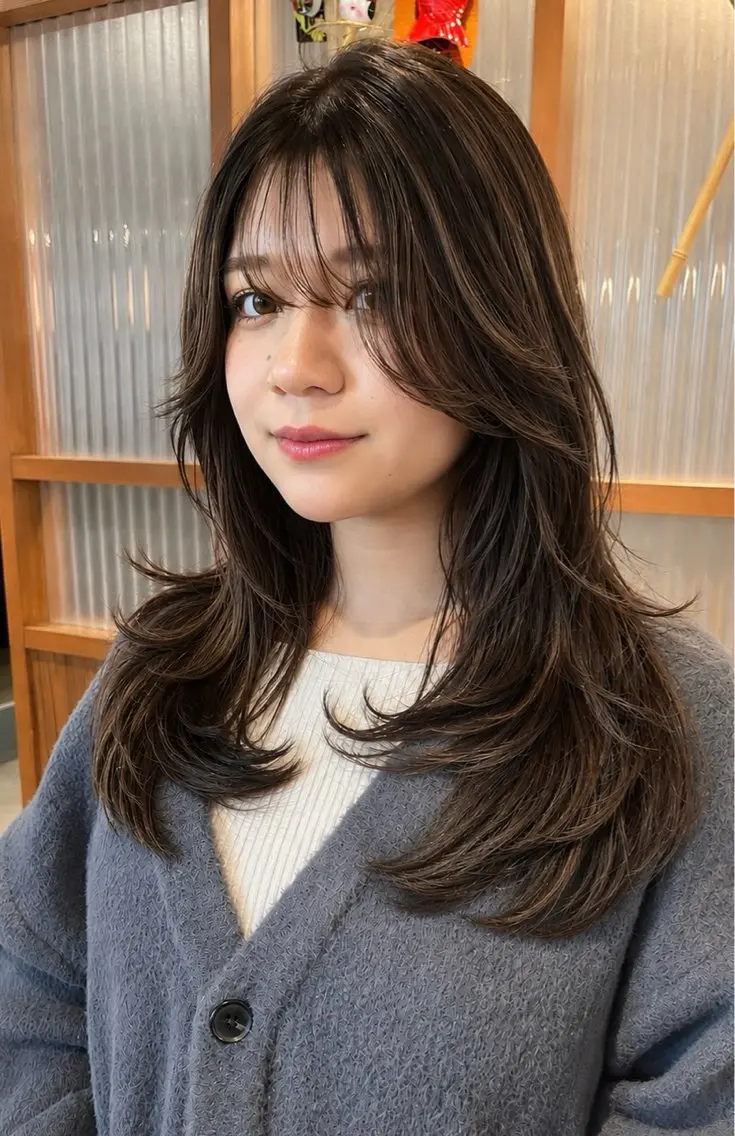 セミロング カラー ヘアカラー トリートメント 【代表】高山 一真のヘアスタイル