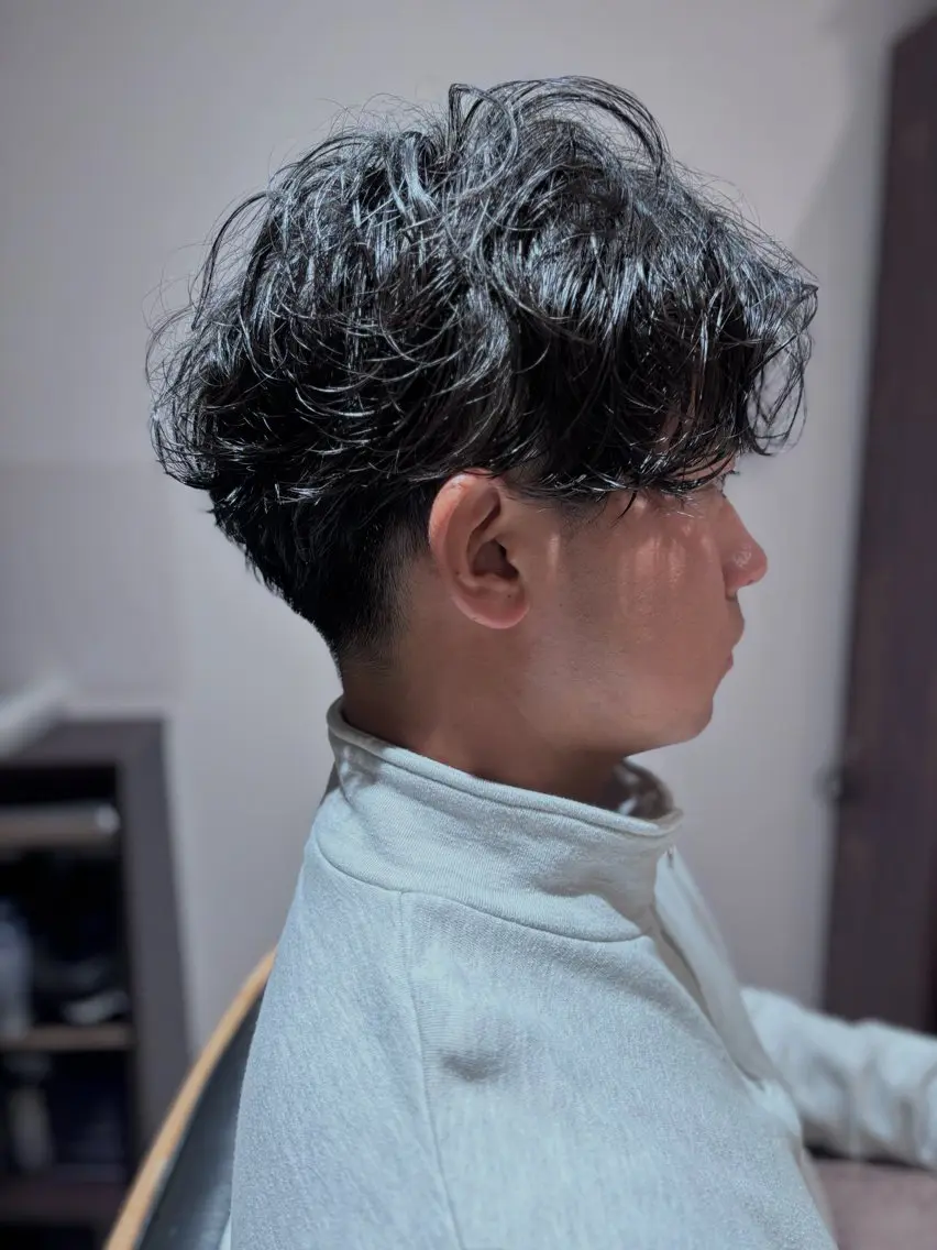 パーマ メンズ 松下|個室 マンツーマン美容師のヘアスタイル