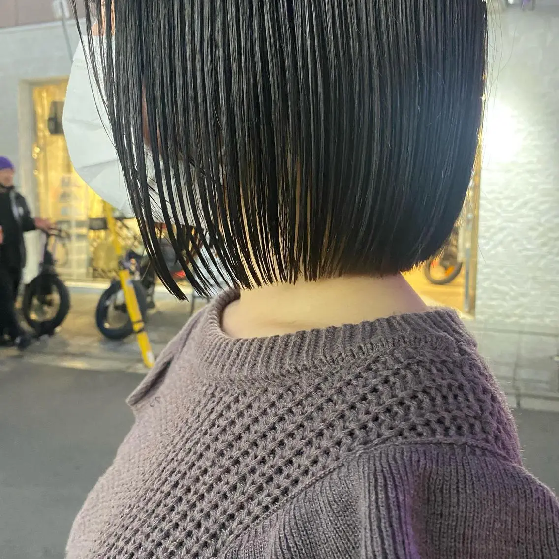 ショート カラー カット ヘアカラー トリートメント センターパート/ レイヤー/ayuのヘアスタイル