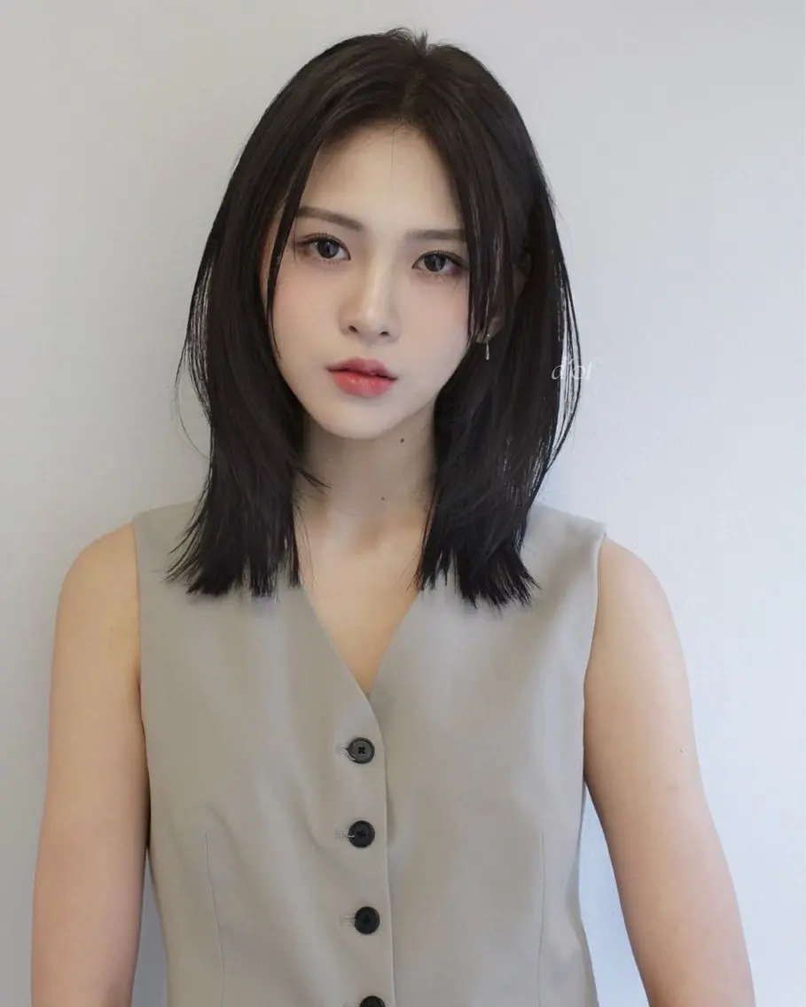 ミディアム Nakajima Eijiのヘアスタイル