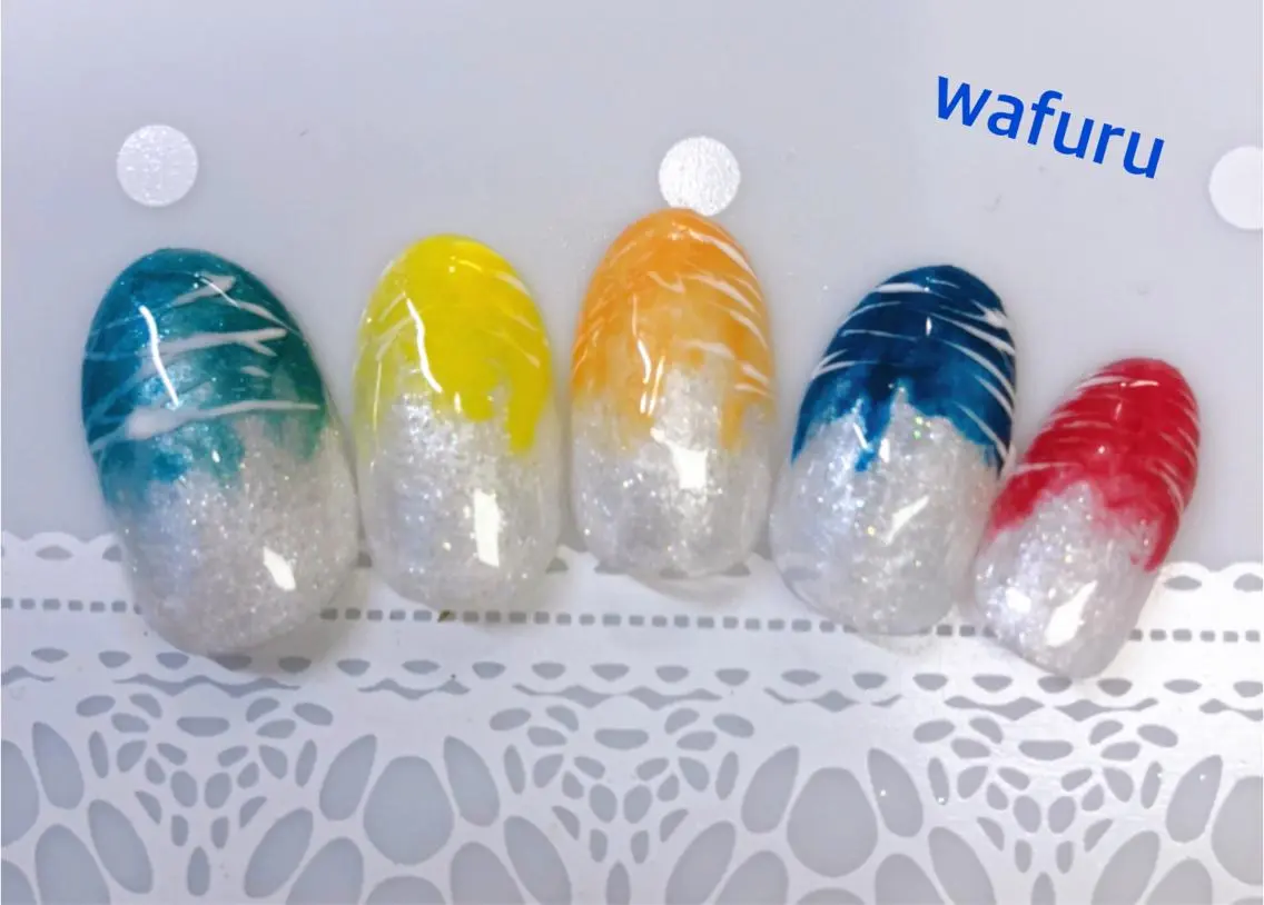 ネイル 和風流 wafuruのネイルデザイン