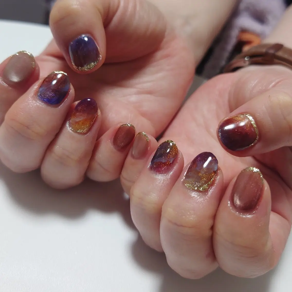 ネイル ニュアンスネイル ハンドネイル NailSalon Kotillのネイルデザイン