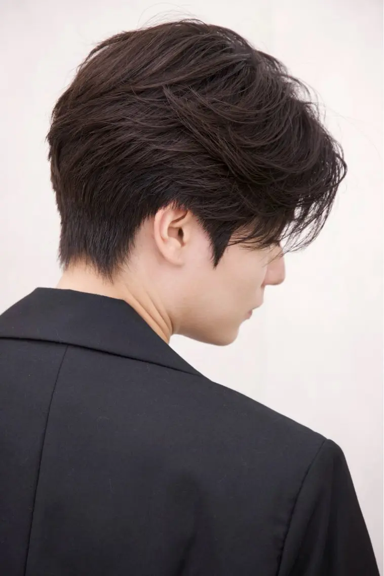 【スタイリスト】メンズカット+曲がる縮毛矯正¥16000の写真