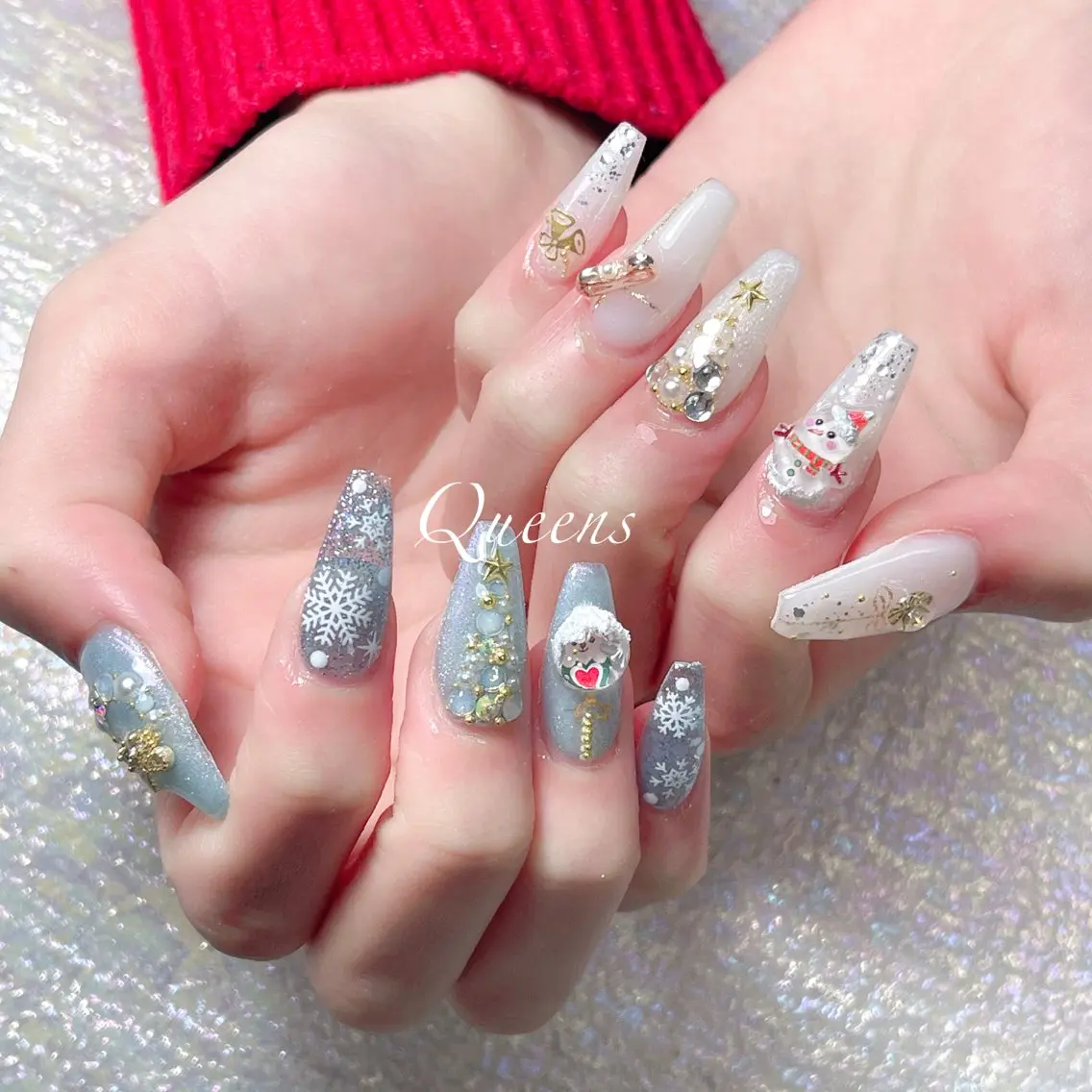ネイル ハンドネイル Queens 榊 まおのネイルデザイン