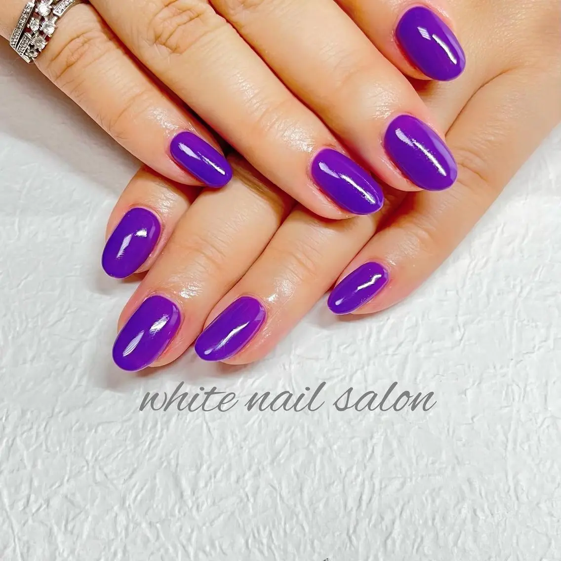 ネイル ジェルネイル ハードジェル ラメ(グリッター) 持ち込み シンプルネイル white nail salonのネイルデザイン