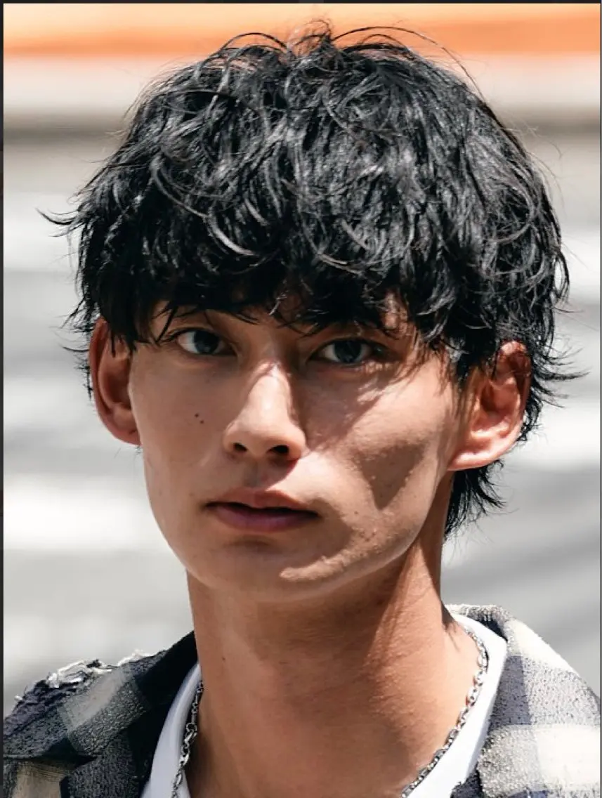 カット➕シャドウパーマ　　　今大人気⭐︎フェザーパーマにもセット可能です🉑🤎の写真