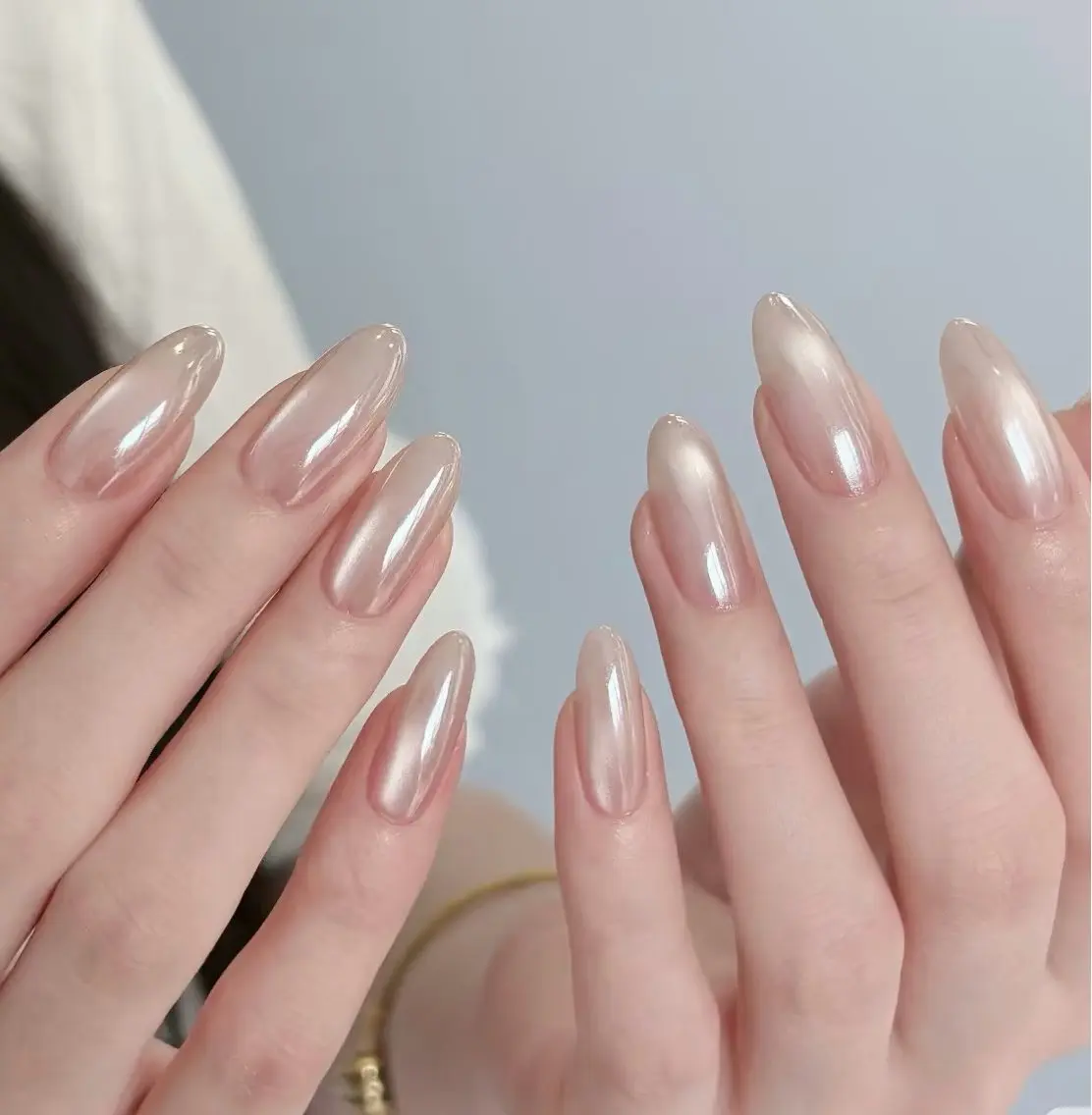 【チップ長さだし込み💝】マグネットネイルの写真