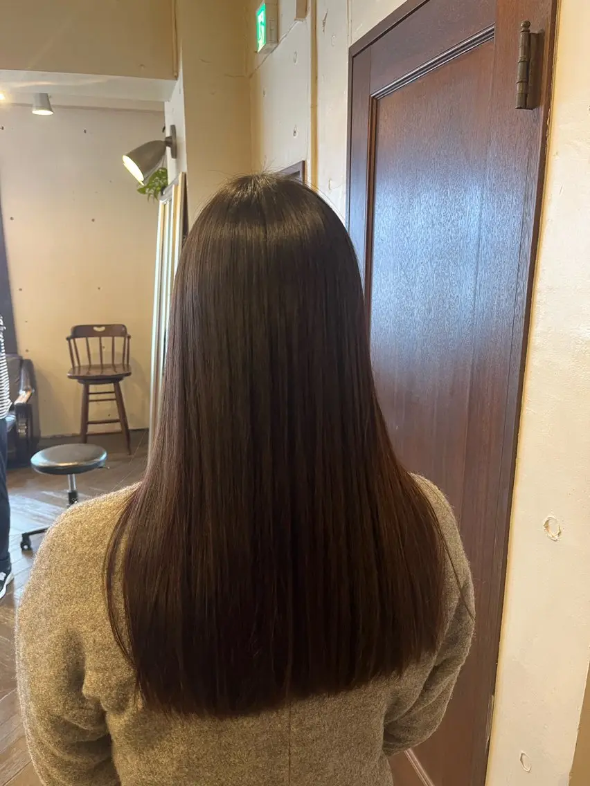 ロング 縮毛矯正 【カットモデル募集】 武田 好誠のヘアスタイル