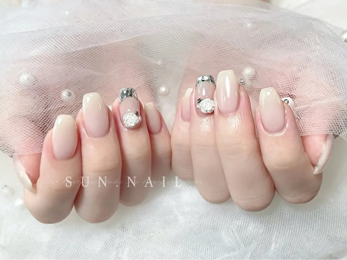 ネイル ハンドネイル ハンドケア SUN nail上本町のネイルデザイン