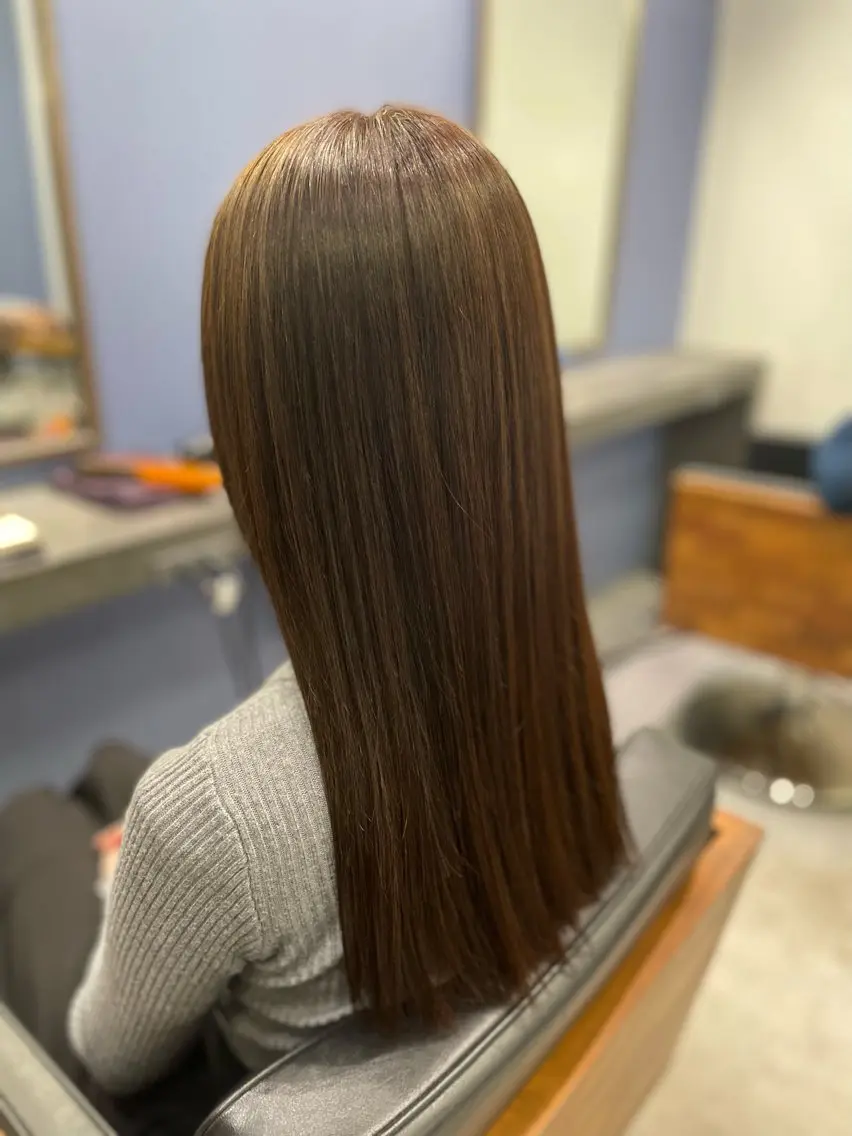ロング カラー ヘアカラー トリートメント 🌿長尾俊汰🌿 透明感カラーのヘアスタイル
