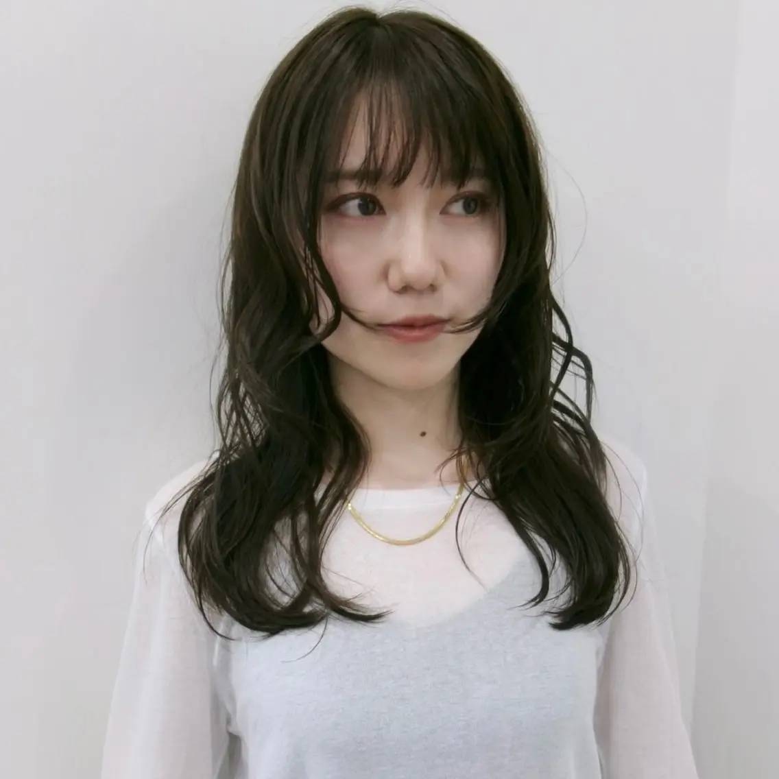 ロング カラー カット ヘアカラー arisa/暖色 /伏見/レイヤーのヘアスタイル