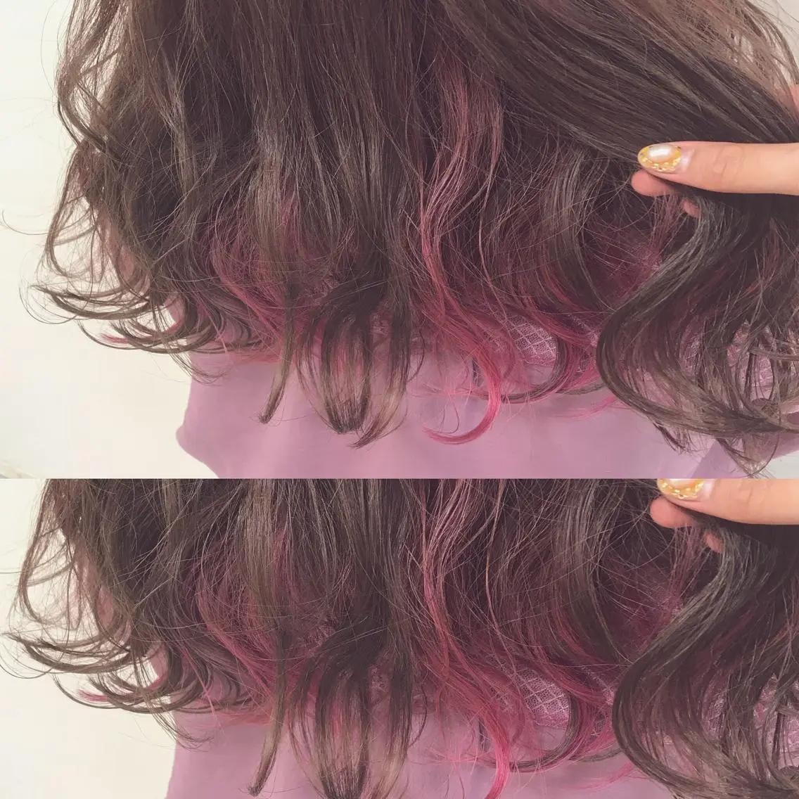 セミロング カラー ヘアアレンジ enurk店 🍋 M I K U  *のその他イメージ